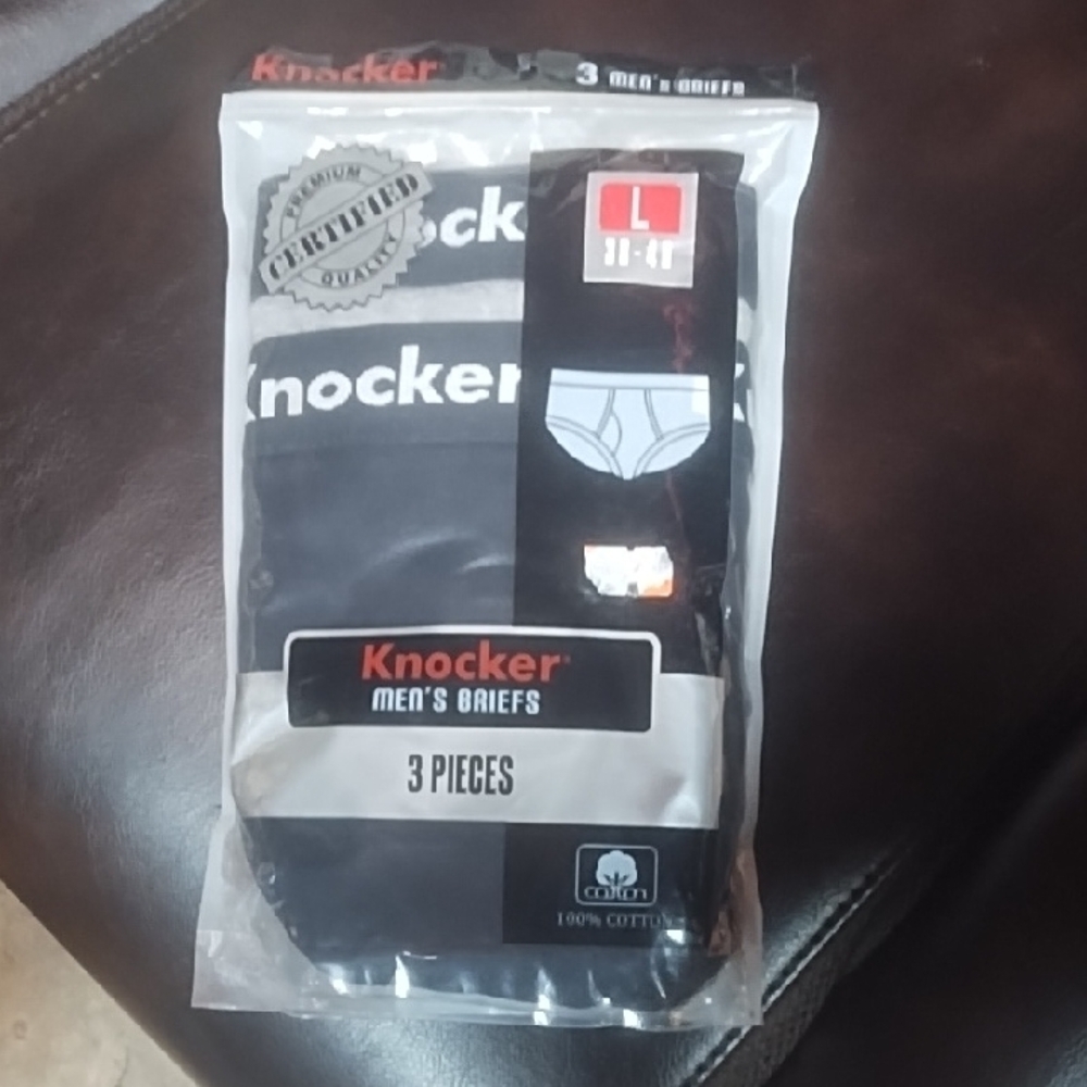 Men's Black Briefs - 3 Pack